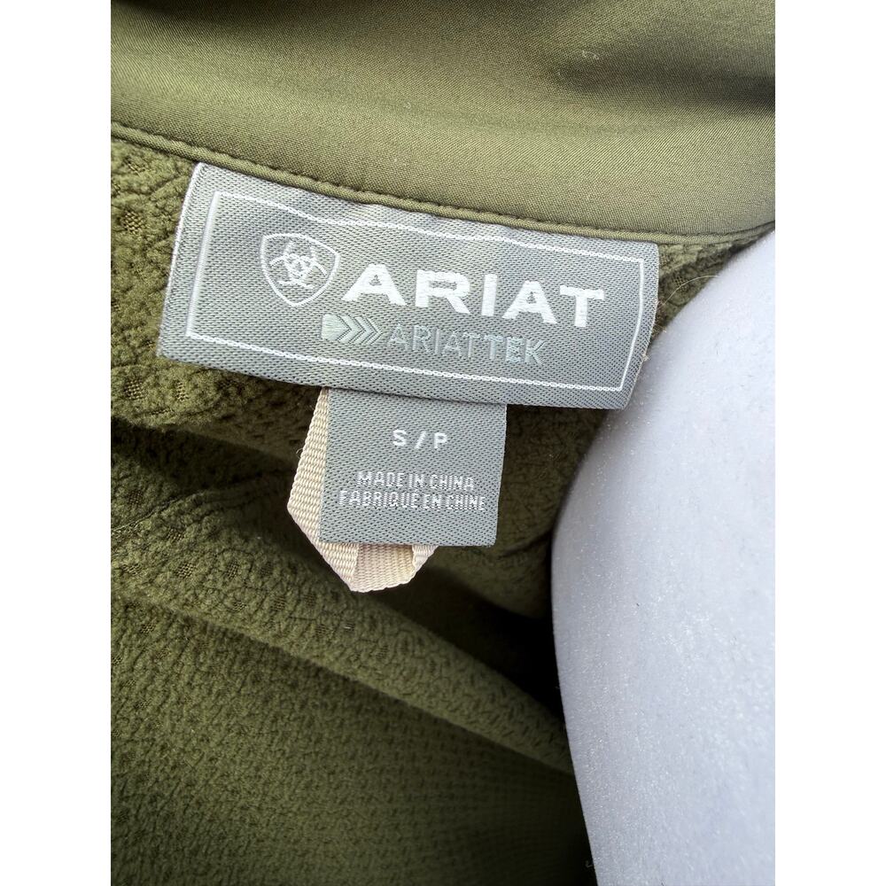 Ariat Softshell Green Relic Jacket Small - Picture 5 of 8